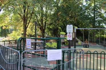 Fermeture temporaire de l’aire de jeux du parc municipal