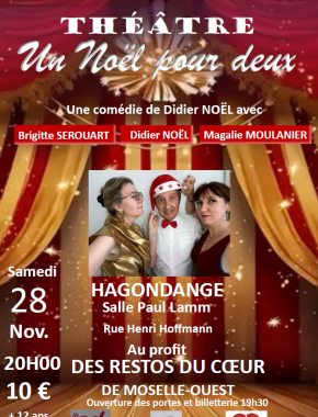 Théâtre : Un Noël pour deux